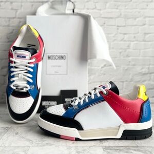 NEW Moschino Kevin 40 Colorblock Sneaker